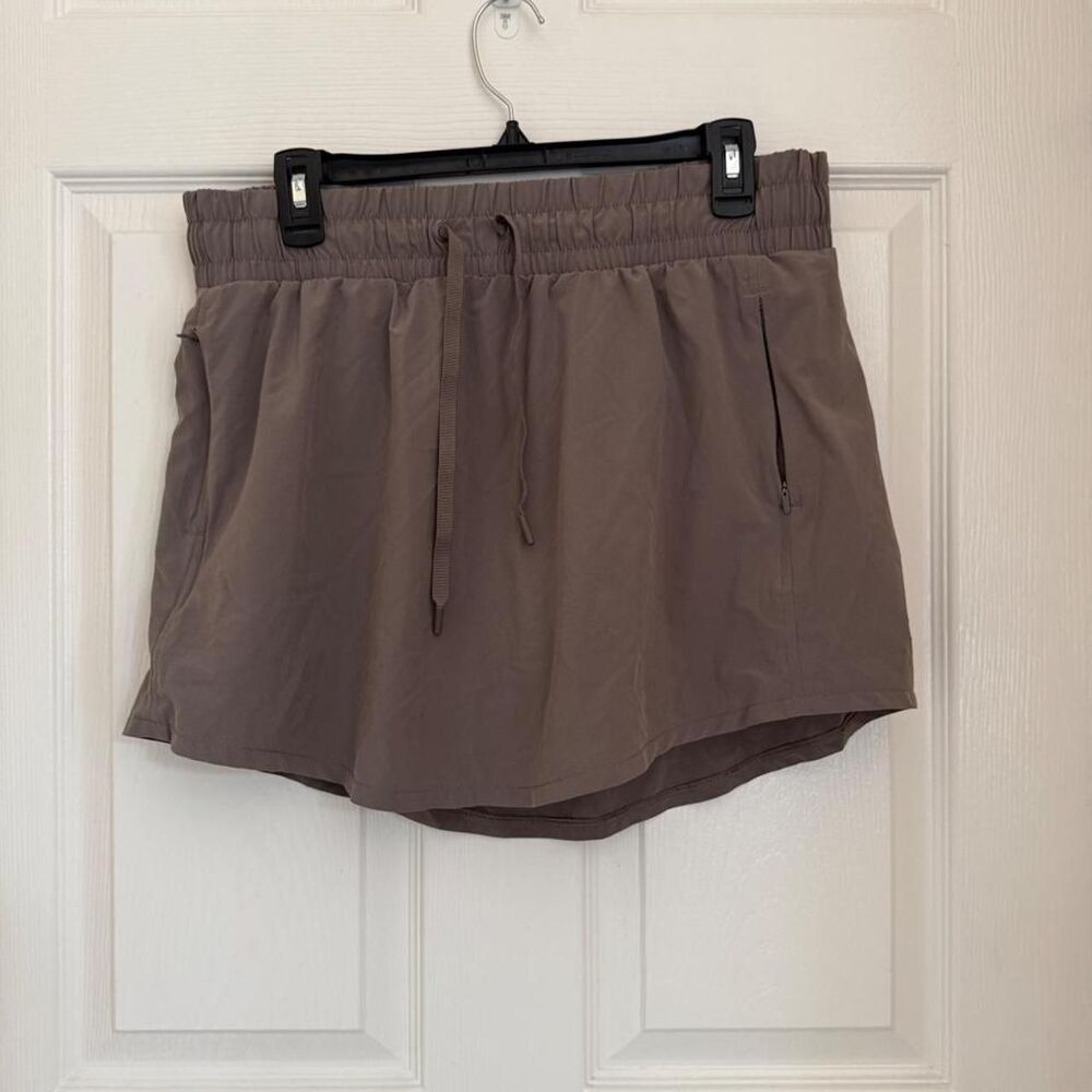 All-in-motion Women's Brown and Grey Shorts